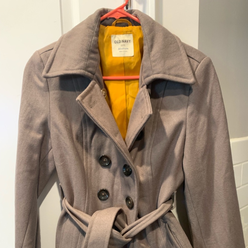 Old Navy Brown Peacoat